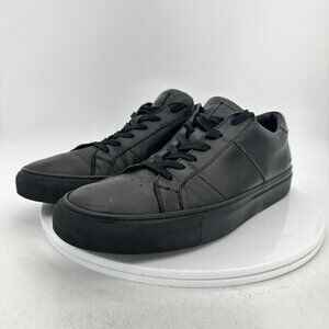 Greats Brooklyn Men Size EU 42.5 US 9.5 Black Leather Lace Up  Training Shoes